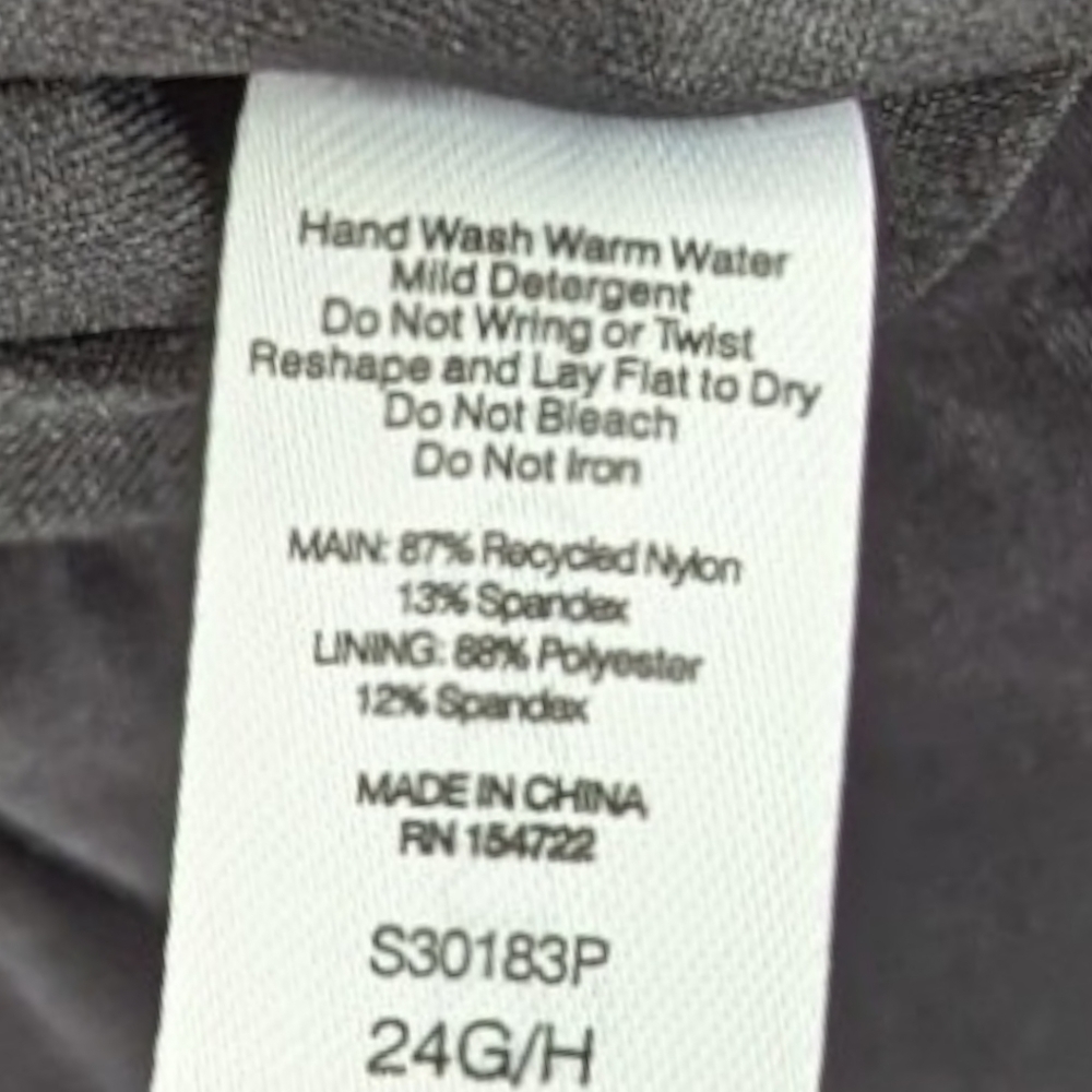 Birdsong Plus Eco Onyx Keyhole Underwire Tankini Top 24 G/H 44H 46G 48DDD New - Picture 10 of 13